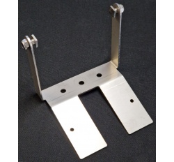 Stainless steel bracket for microphones and keypads