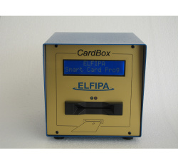 Electronic token machine with smart-cards