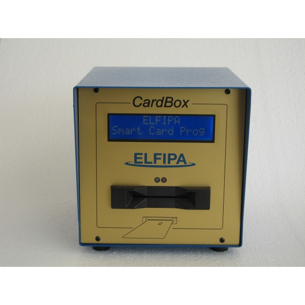 Electronic token machine with smart-cards